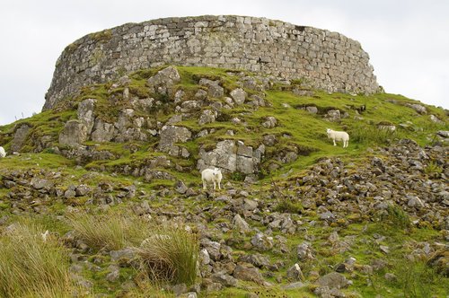 broch  tower  iron age