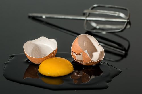 egg eggshell broken