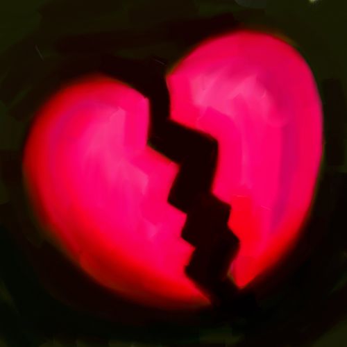 Broken Heart Painting