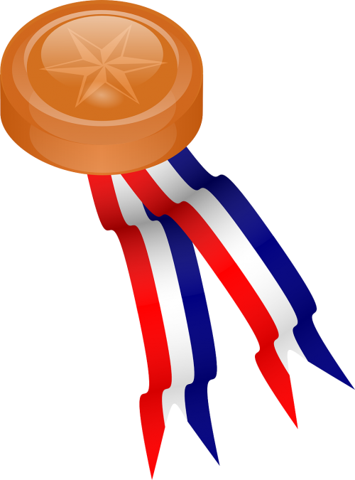 bronze medal medallion
