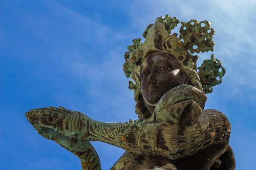 bronze statue  woman  sculpture