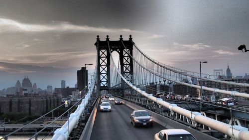 brooklyn bridge new york suspension bridge