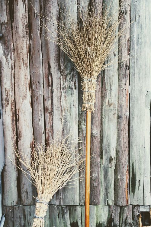 broom still life hand broom