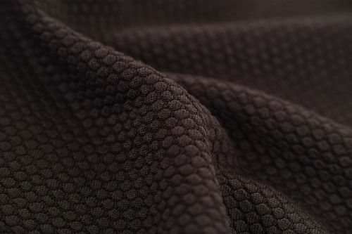 brown fabric textile