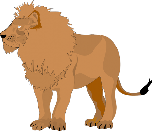 brown pride lion