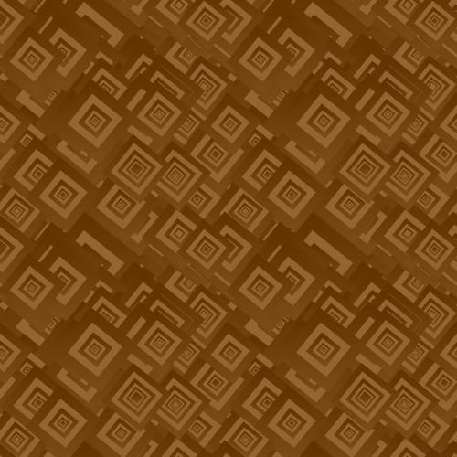 brown pattern rectangle