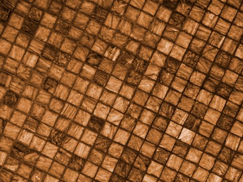 Brown Abstract Squares Background