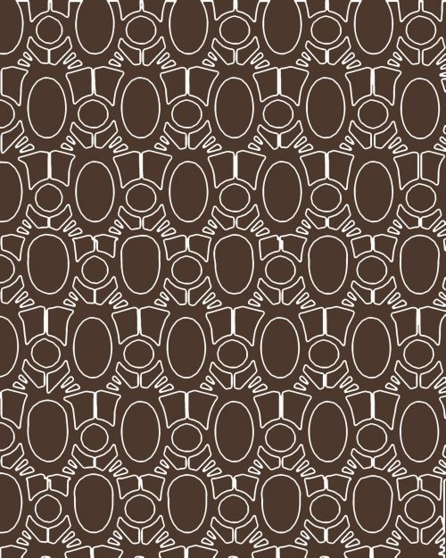 Brown &amp; White Lace Background