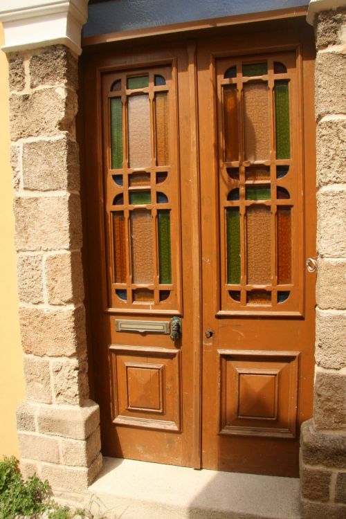 Brown Door