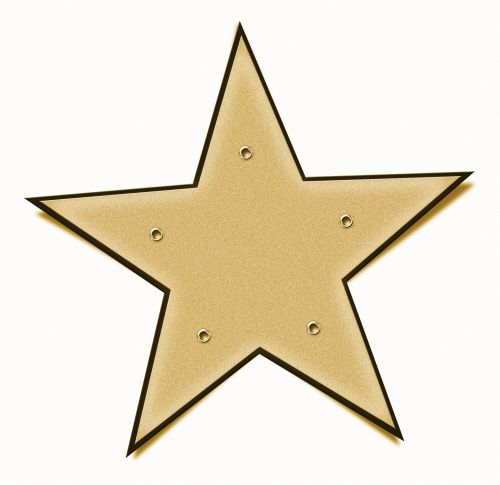 Brown Nailed Star