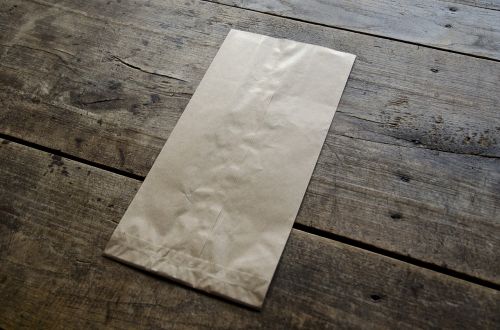 brown paper bag bag paper