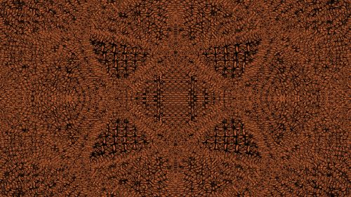 Brown Psychedelic Background