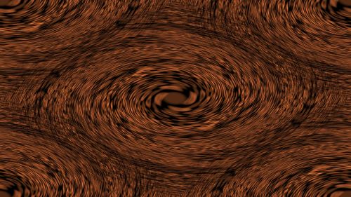 Brown Seamless Psychedelic Pattern