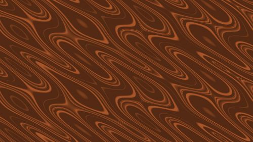 Brown Wave Abstract Background