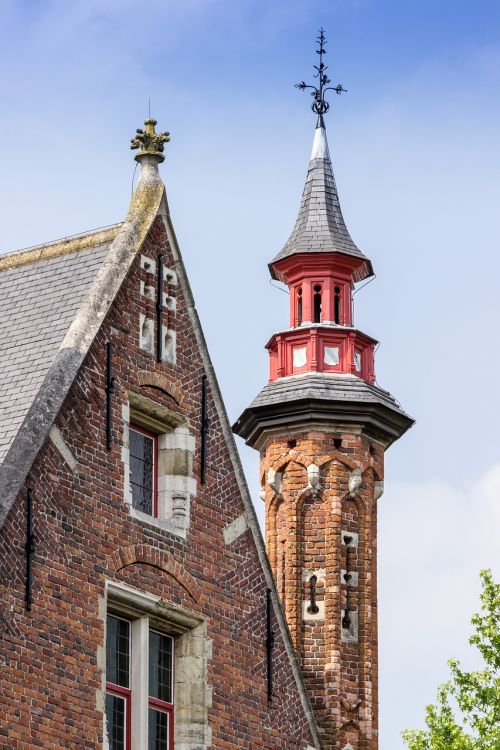 bruges belgium tower