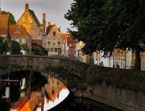 bruges canal belgium