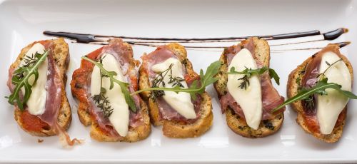 bruschetta starters food