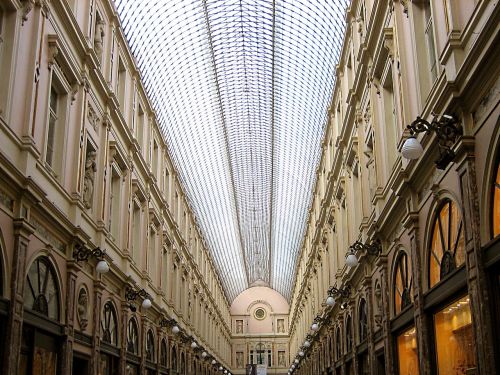 brussels architecture shopping mall