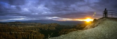 bryce canyon sunrise landscape
