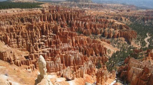 bryce canyon sand stone desert