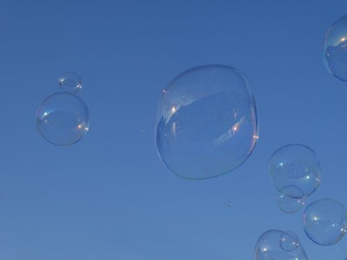 bubble soap bubbles air
