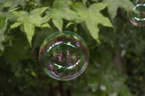 bubble reflective reflection