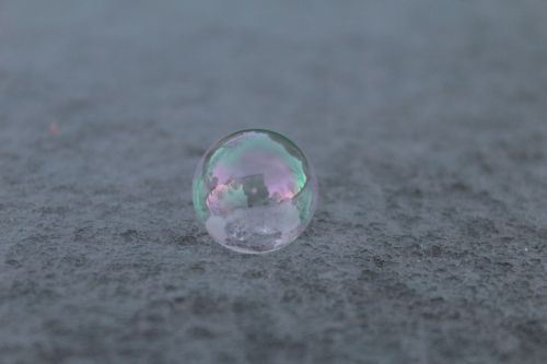 bubble soap freeze