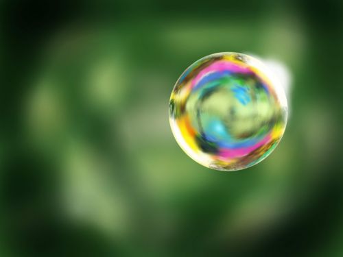 bubble multi color animation