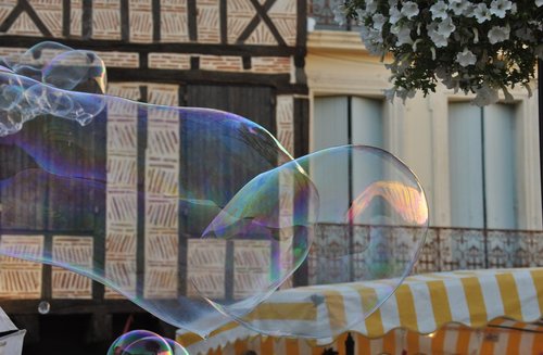 bubble giant  village  summer