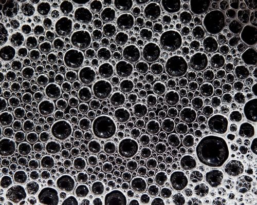 bubbles pattern surface