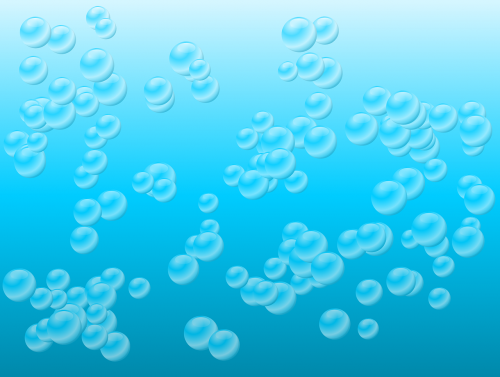bubbles soap blue