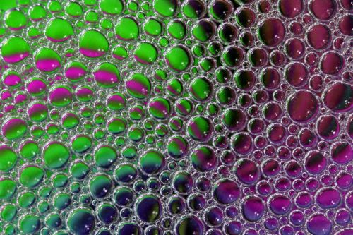 bubbles art reflection