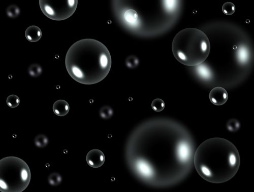 bubbles black layer