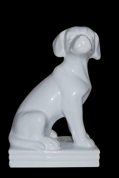 buchstütze figure dog figure