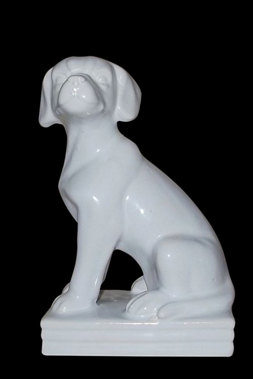 buchstütze figure dog figure