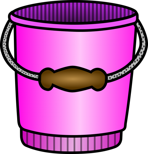 bucket container vessel