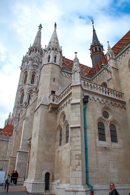 buda castle  hungarian  building