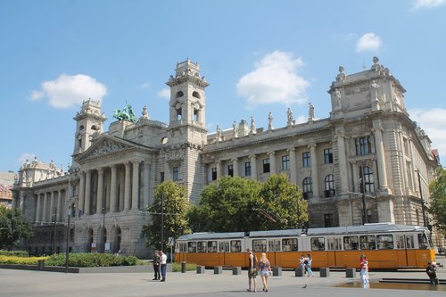 budapest  tram  hungary