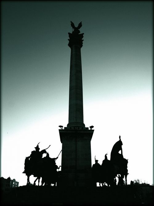 budapest the archangel silhouette