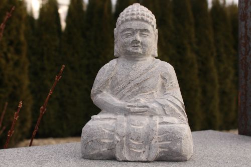 buddha stone sculpture