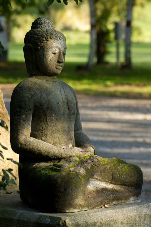 buddha stone figure religion