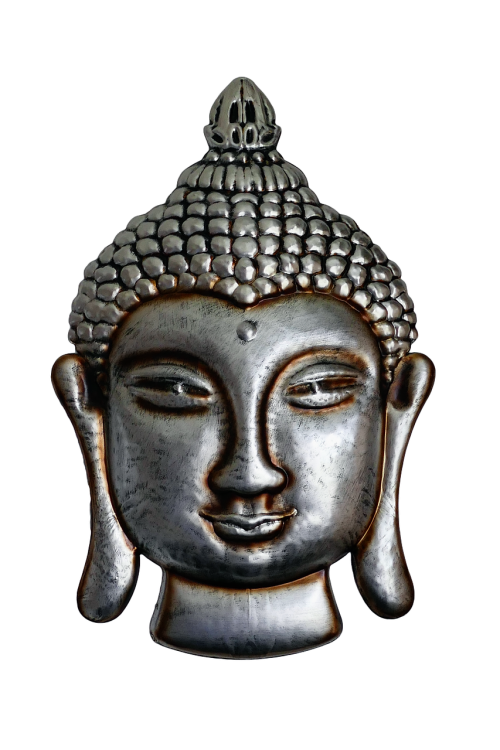 buddha head statue