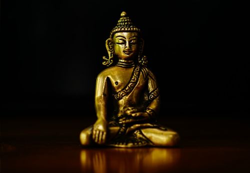 buddha figure bronse