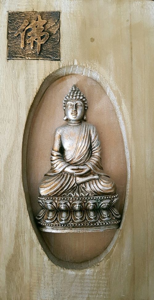 buddha wood spiritual