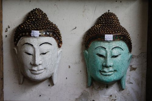 buddha face decoration