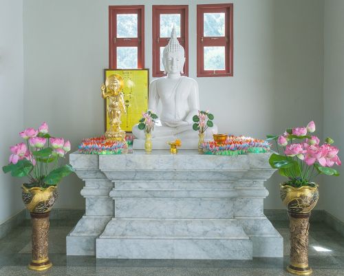 buddha buddhism altar