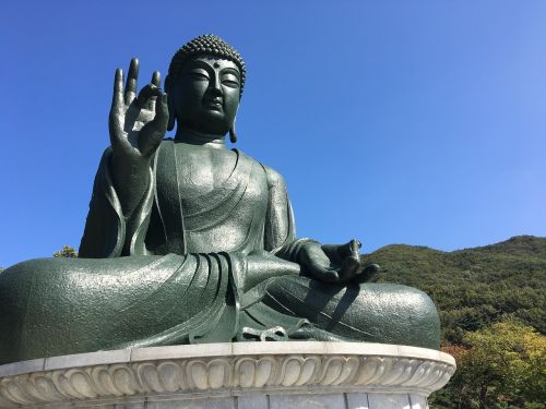 buddha paid sky