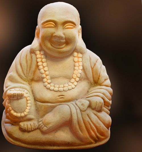 buddha figure smoke