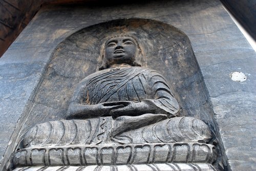 buddha  carving  religion