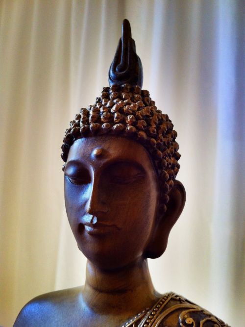 buddha thailand holzfigur